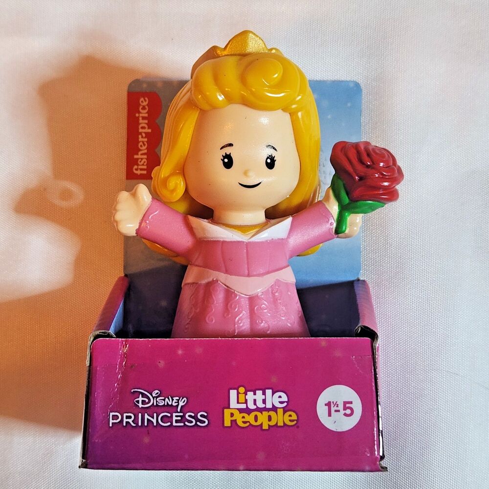 Fisher Price Little People Disney Princess Aurora JFH41 JFF69 NIB Figure